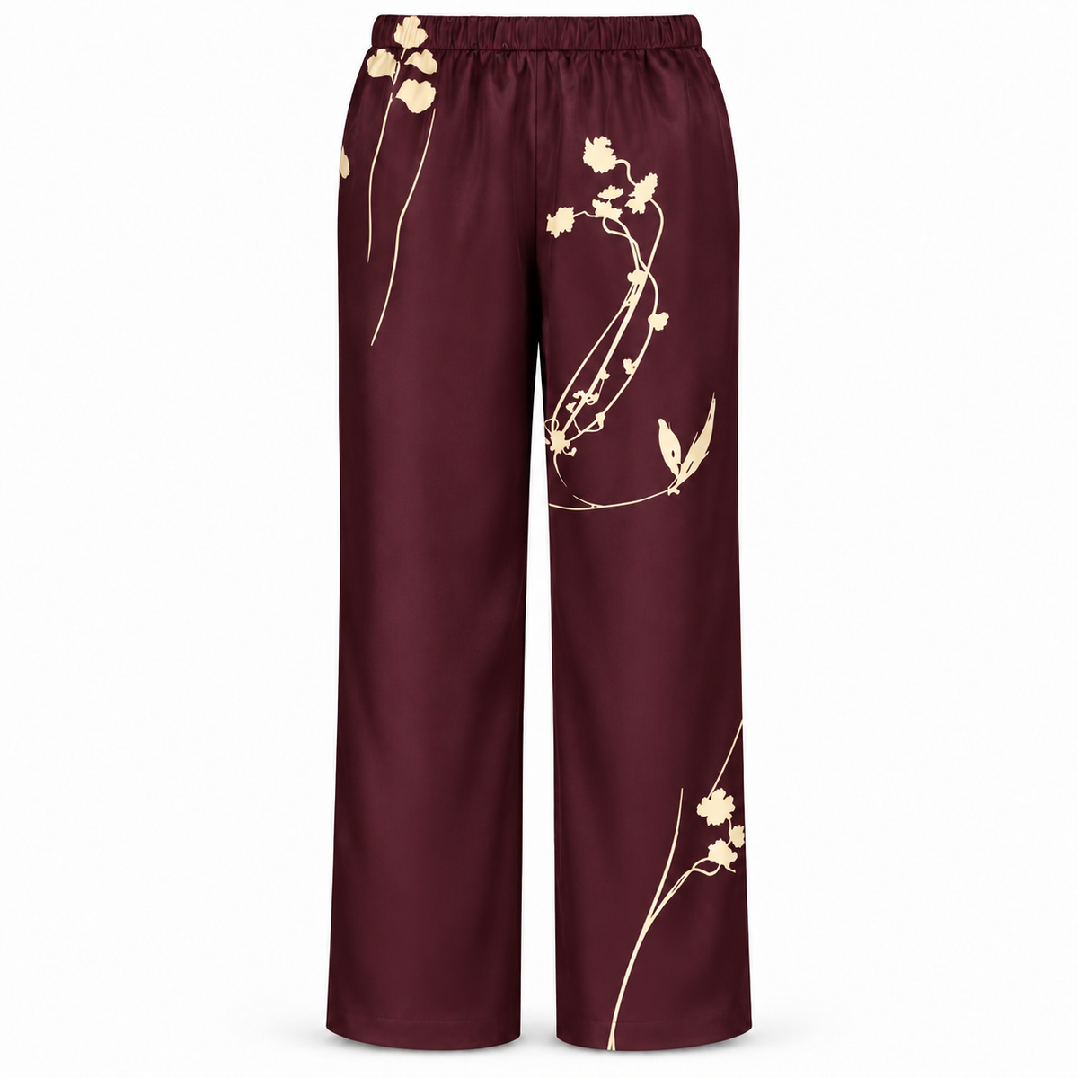 MM-6039 Oslo Bordo Sabahlik ve Pijama Takimi