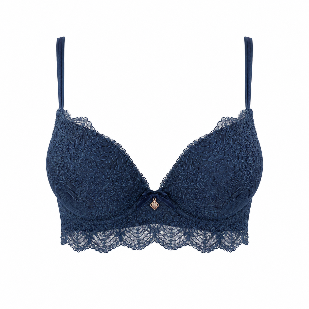 MM-8004 Ella Lacivert Push-Up Sutyen