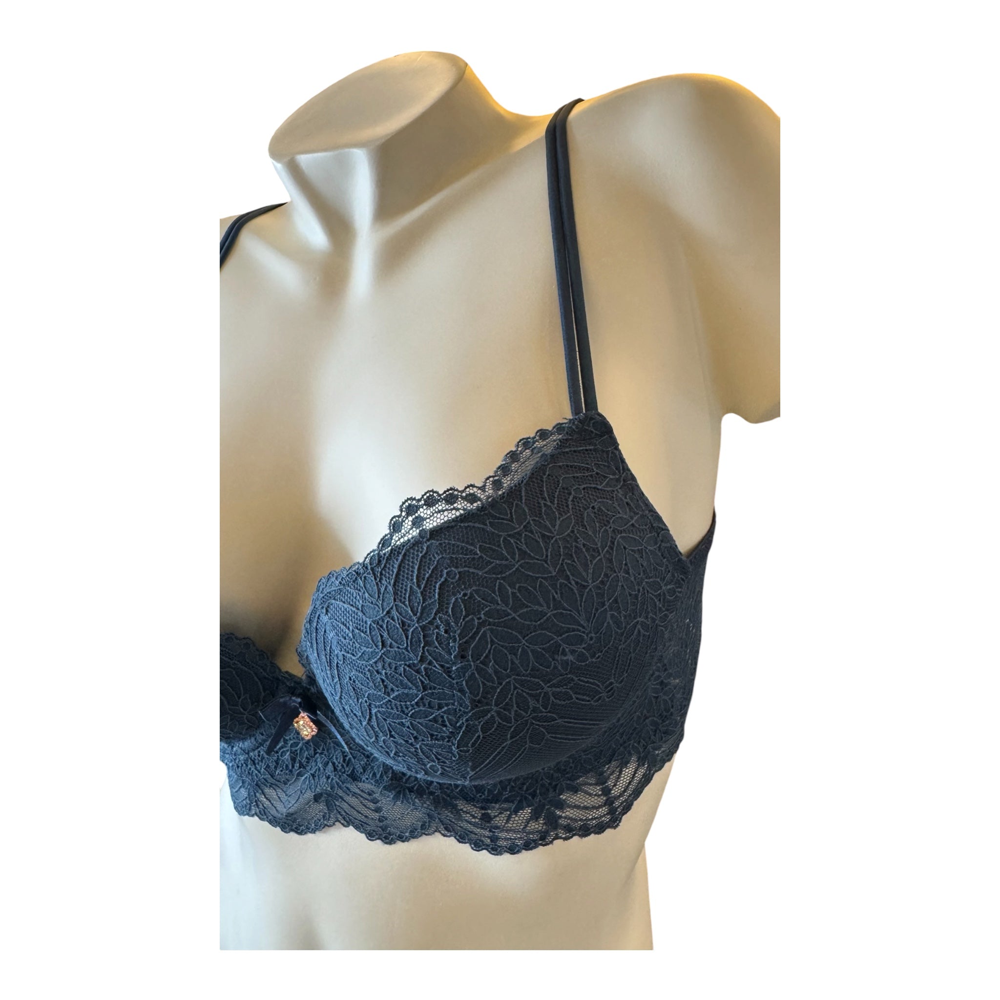 MM-8004 Ella Lacivert Push-Up Sutyen