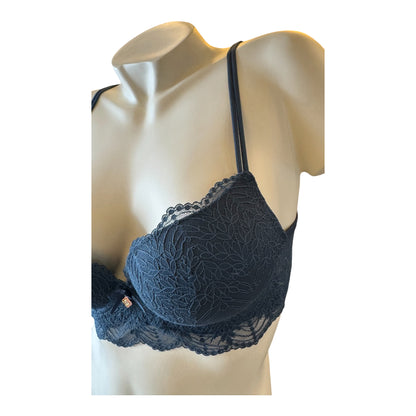 MM-8004 Ella Lacivert Push-Up Sutyen