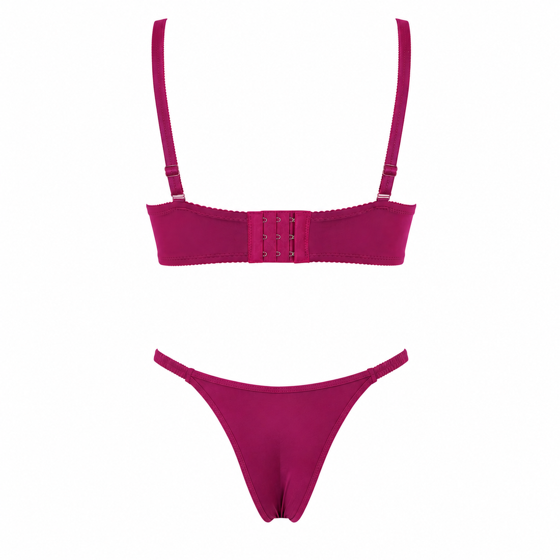 MM-8009  Vesna Tasli Bordo Sutyen Takimi