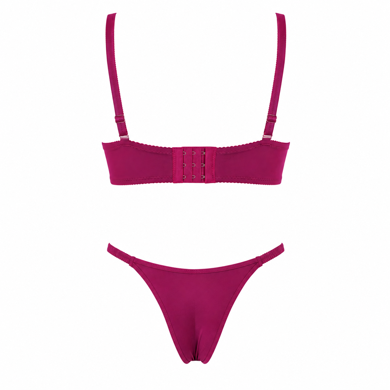 MM-8009  Vesna Tasli Bordo Sutyen Takimi