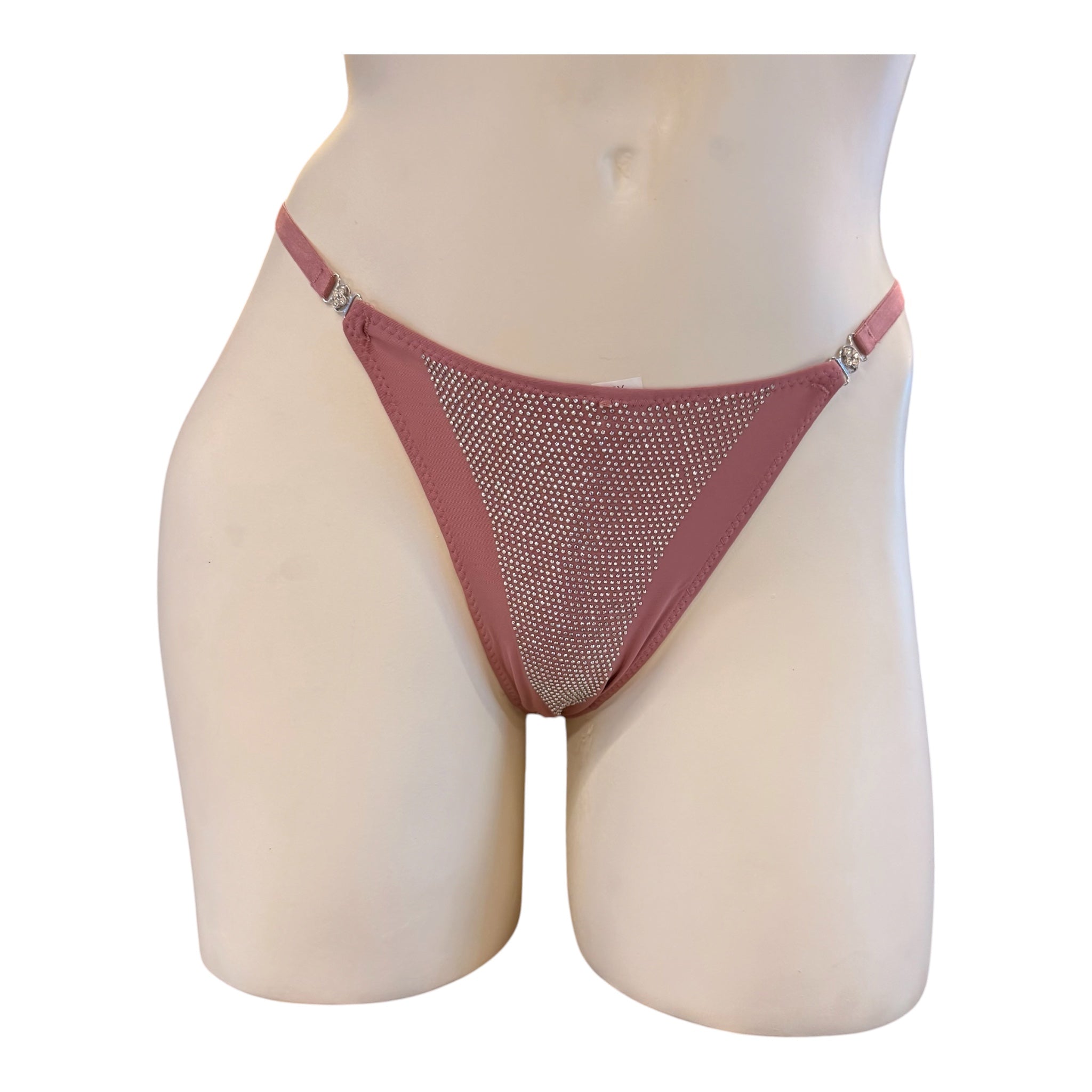 MM-2009 Tropez Tasli Rose Tanga