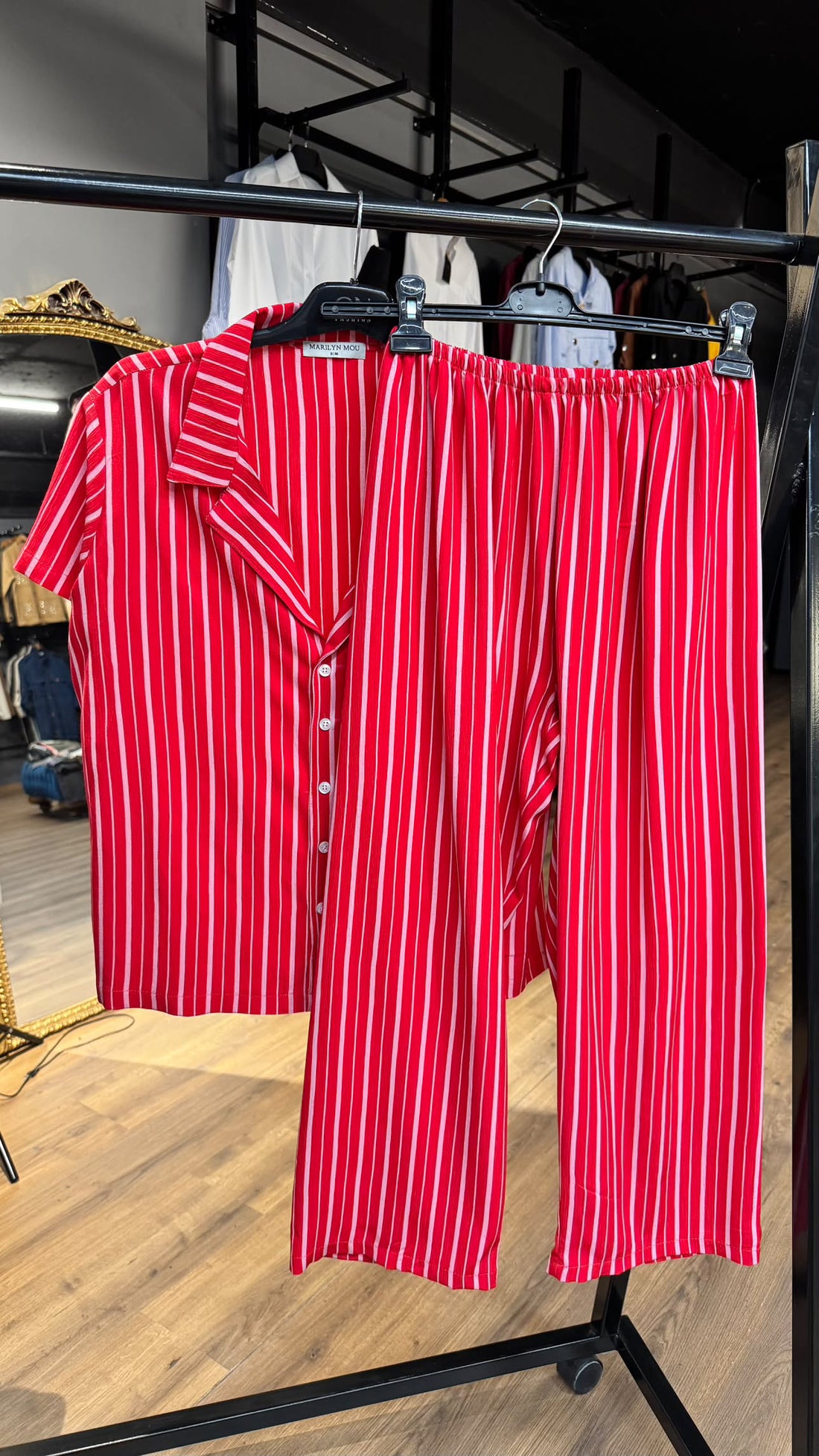 MM-6026 Tokyo Kirmizi Pijama Takimi