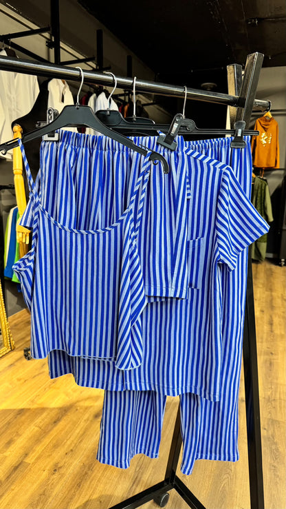 MM-6038 Tokyo Mavi Pijama Takimi