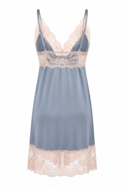 MM-4025 Eva Vintage Plus Size Gecelik