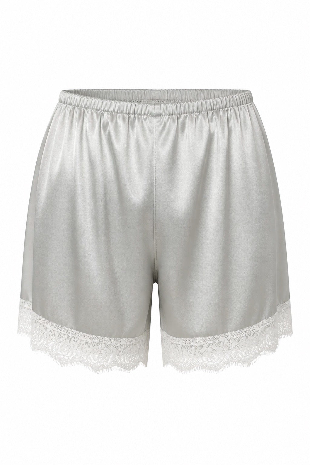 MM-6007 Bella Saten Sortlu Mint Pijama Takimi